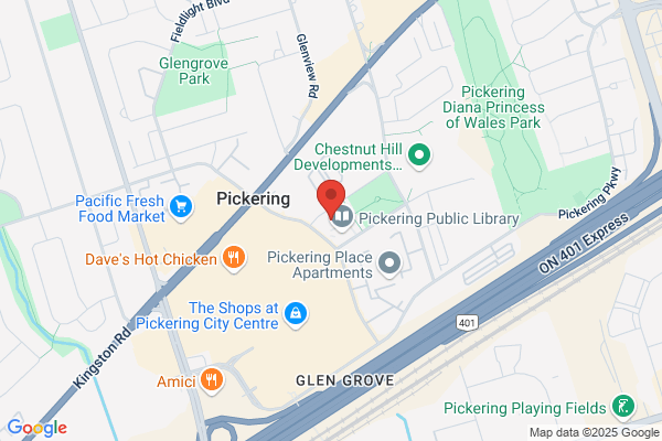 Members of Municipal Council, Pickering (City of), Council Office