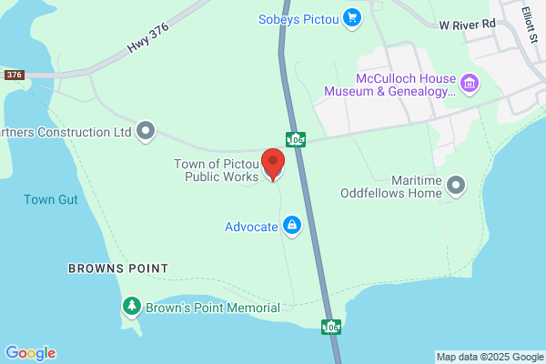 Municipality of Pictou County, Public Works