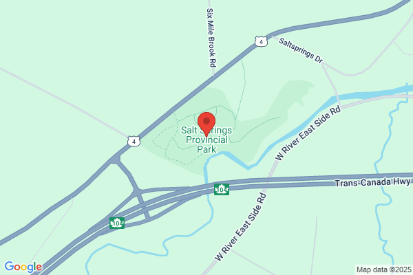 Parks and Recreation, Provincial Camping Parks, Salt Springs