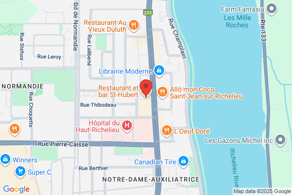 Restaurant St-Hubert Rotisserie, Restaurants