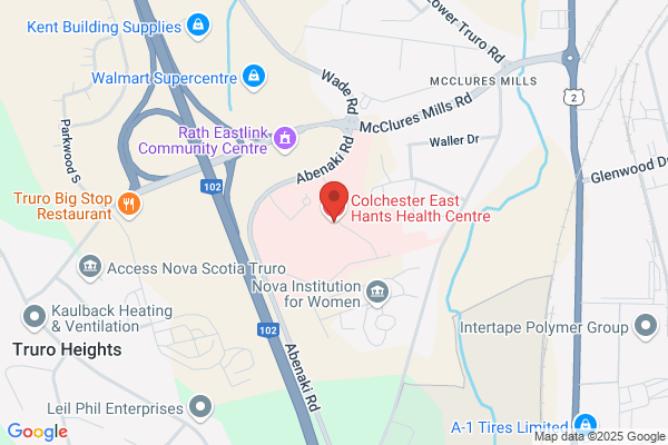 Colchester East Hants Health Authority, Shubenacadie Clinic