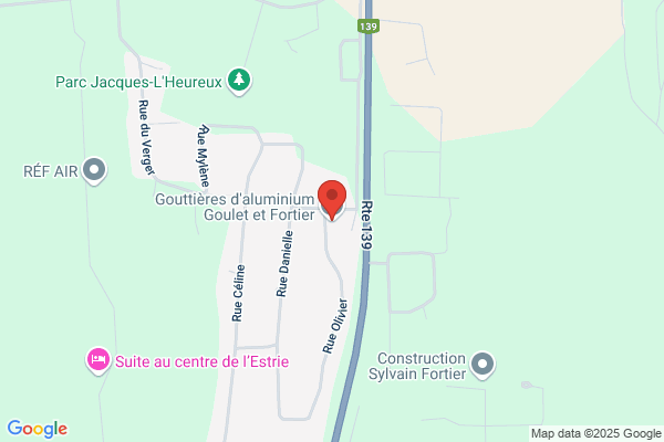 Gouttieres Aluminium Fortier Inc