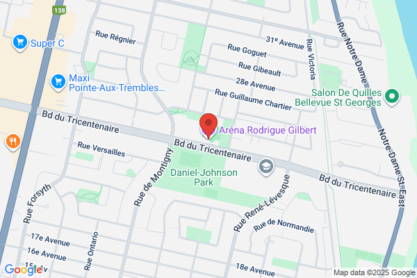 Montreal, Riviere-Des-Prairies-Pointe-Aux-Trembles-Montreal E, Arenas, Rodrique-Gilbert