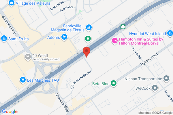 Electrolux Canada, Succursales-Branches, Dorval