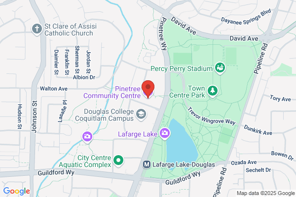 Coquitlam City of, Leisure & Parks, Pinetree Community Centre