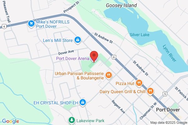 Arenas and Ice Rinks, Norfolk County, Port Dover