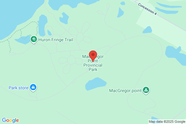 Camping, Meaford (Municipality of), Provincial Parks, MacGregor Point Provincial Park
