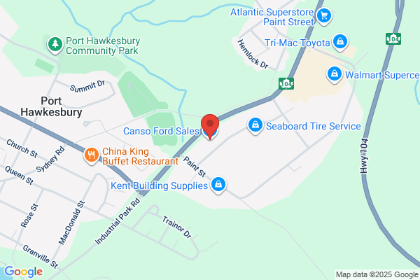 Canso Ford Sales Ltd, Autobody Shop