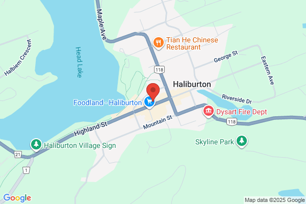 Northumberland (County of), Health Unit, Haliburton Kawartha Pine Ridge District