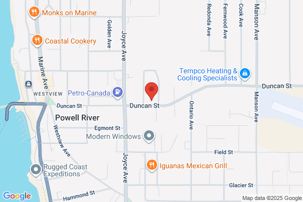 Ambulance Service British Columbia, Administration, Powell River