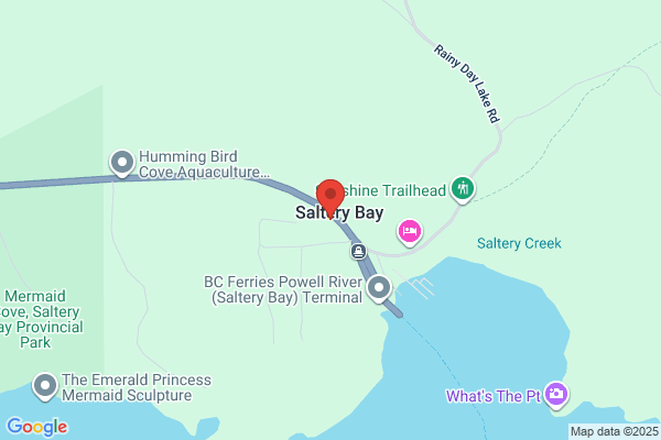 Snack Shack At Saltery Bay the