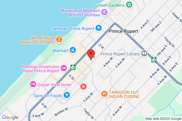 Prince Rupert City of, City Hall-General Inquiries Switchboard