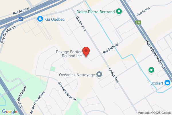 Pavage Fortier Rolland Inc, Garage