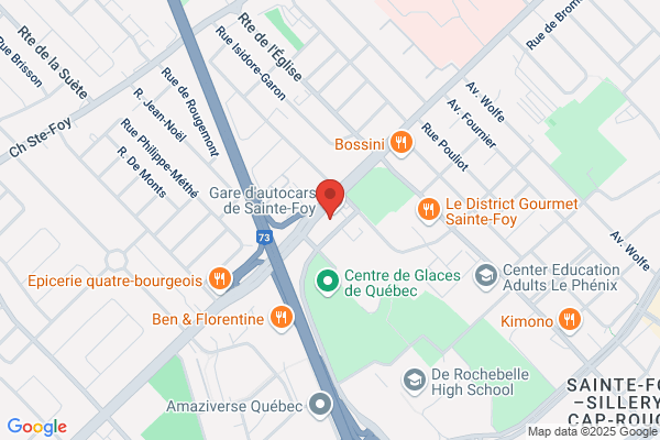 Autobus Intercar, Billeterie (Arrivee & Depart)