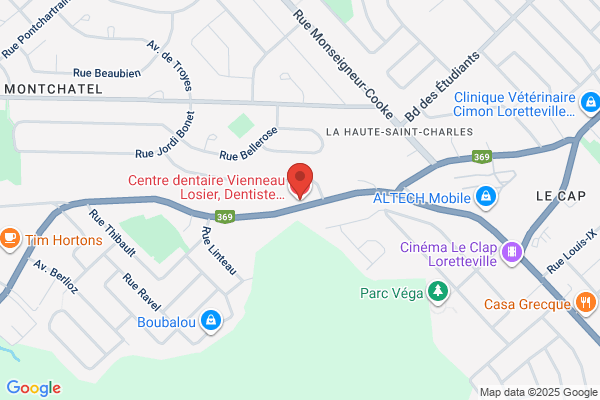 Centre dentaire Vienneau Losier, Dentiste Loretteville-Neufchâtel-Val-Bélair