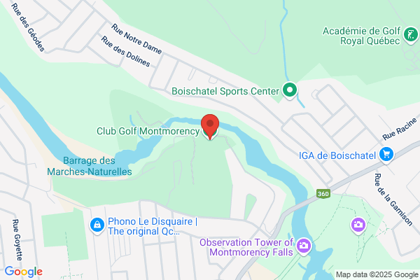 Club De Golf Le Montmorency Inc, Administration