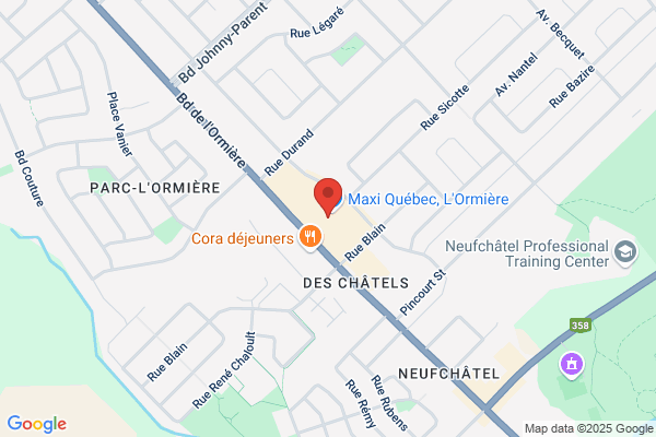 Bijouterie Webster Inc, Place L'ormiere