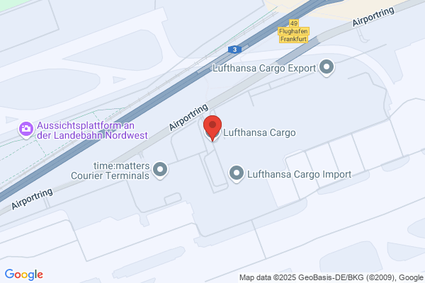 Lufthansa Cargo Ag, Imports