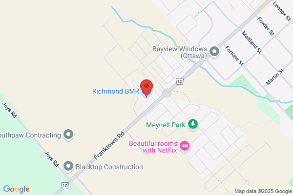Home Hardware Building Centre, Richmond Location, Home Installations