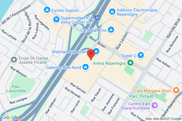 Galeries Rive Nord 1850, Bo-Pied