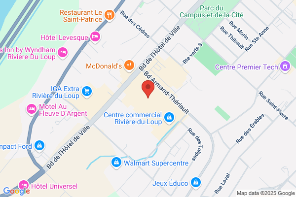 Centre Commercial Riviere-Du-Loup, Magasins, Sports Experts Inc