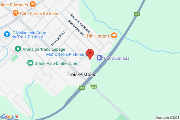Galeries Trois-Pistoles, Hart