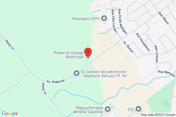 Roberval (Ville De), Travaux Publics