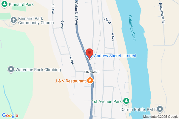 Andrew Sheret Ltd, Castlegar Sales Branch