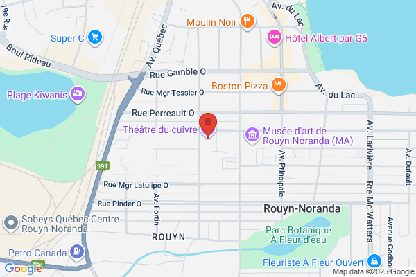 Rouyn-Noranda (Ville De), Loisirs Et Animation, Theatre Du Cuivre
