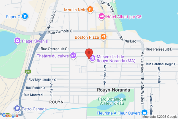 Rouyn-Noranda (Ville De), Points De Services, Beaudry, Bibliotheque