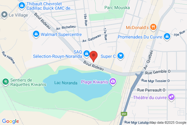 Promutuel Rouyn-Noranda-Temiscamingue, Bureau