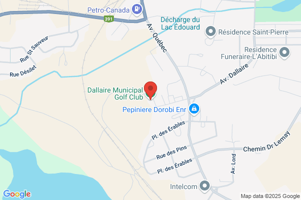 Club De Golf Municipal Dallaire Inc, Administration