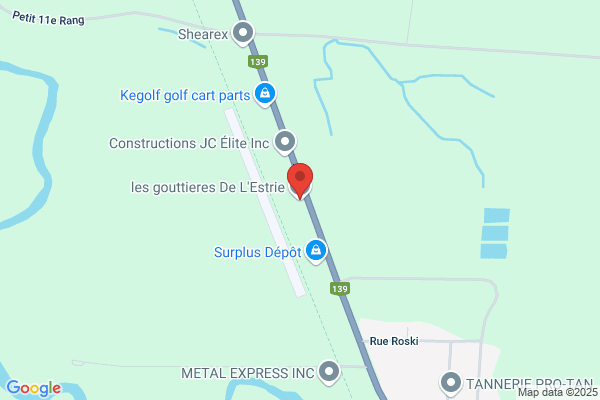 Les Gouttières de l'Estrie Inc