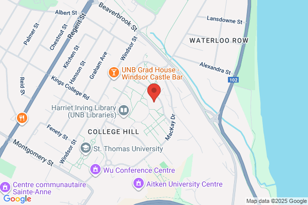 University of New Brunswick, Biology Department