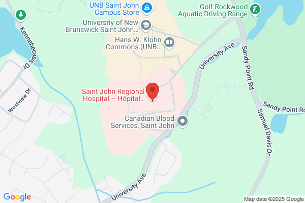 Saint John Regional Hospital, Renseignements-Patient