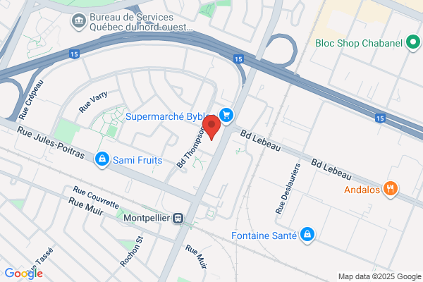 Banking, Business Development Bank of Canada, Branches Montreal Metropolitan