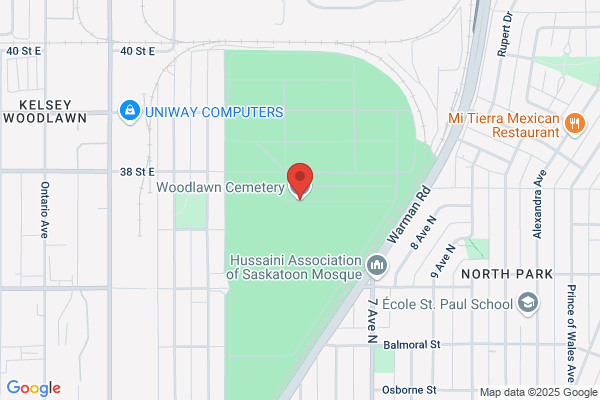 Civic Facilities, Woodlawn Cemetery