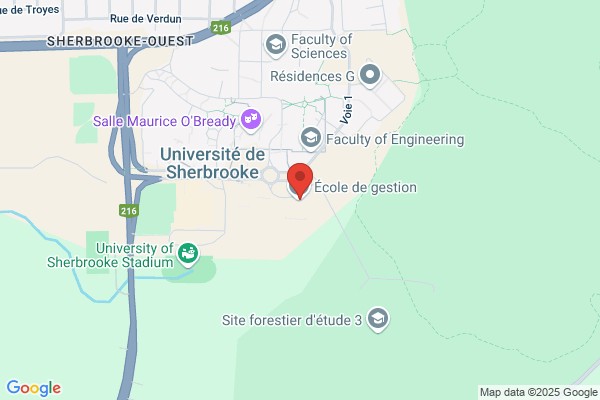 Universite De Sherbrooke, Faculte D'education, Departements, Secteur Gestion De L'education Et De La Formation G