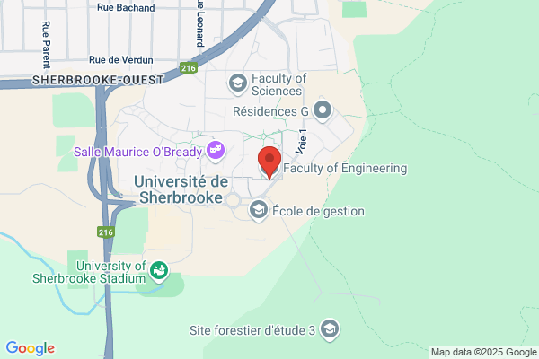 Universite De Sherbrooke, Faculte De Genie, Departements, Genie Chimique