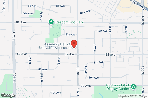Jehovah's Witnesses, Spanish East-Surrey Place-Whalley