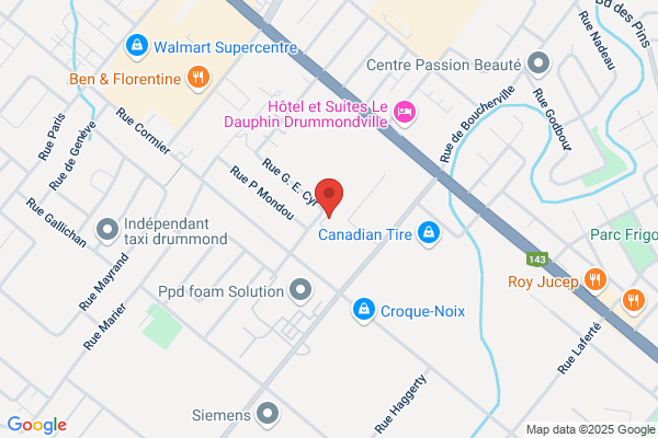 Autobus Drummondville Ltee, Terminus-Renseignements