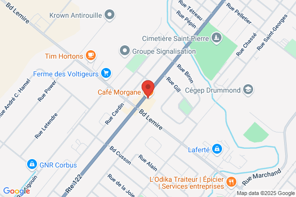 Cafe Morgane St-Frederic
