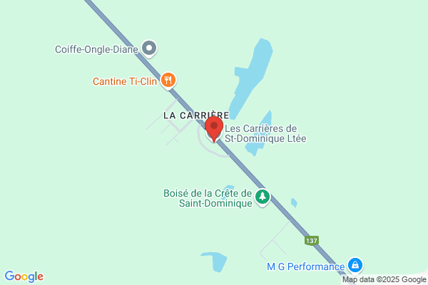 Les Carrières de St-Dominique Ltée