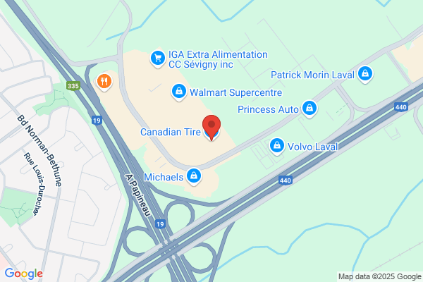 Canadian Tire Magasins Associes, Centres Services