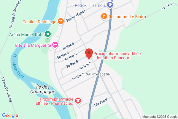 Proxim pharmacie affiliée - Jonathan Rancourt