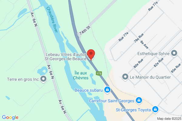 Lebeau vitres d'autos St-Georges-de-Beauce