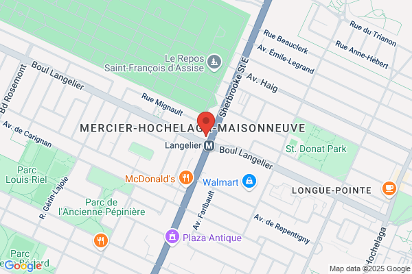 Banque Laurentienne Du Canada, Succursales, Rive Sud