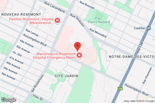 Hopital Maisonneuve-Rosemont, Psychiatrie