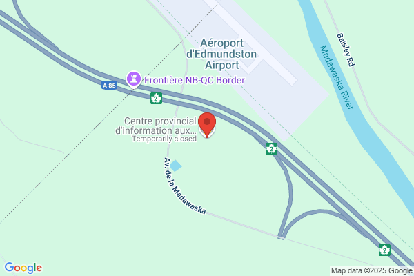 Province of New Brunswick, Tourist Information Centres
