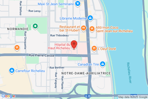 Centre De Sante Et De Services Sociaux Haut-Richelie, Hopital Du Haut-Richelieu, Readaptation Poste 5178